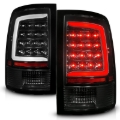 Picture of ANZO 09-18 Dodge Ram 1500 Full LED Taillights w/ Sequential Black Housing/Clear Lens