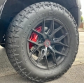 Picture of Alcon 2021+ RAM TRX 376x42mm Rotors 6-Piston Calipers Front Brake Upgrade Kit - Red