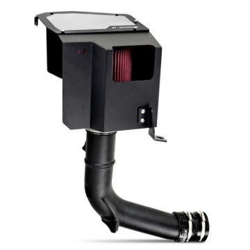 Picture of Mishimoto 2022+ Subaru WRX Performance Air Intake - Oiled Filter - Micro-Wrinkle Black