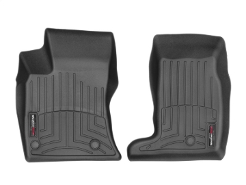 Picture of WeatherTech WT FloorLiner-Front-Blk Floor Mats - 449441