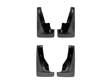 Picture of WeatherTech 11-21 Dodge Durango No Drill Mudflaps - Black