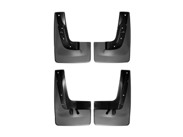 Picture of WeatherTech 13-16 GMC Acadia No Drill Mudflaps - Black
