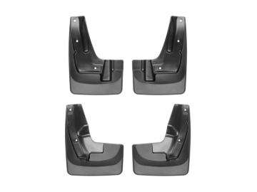 Picture of WeatherTech 14-18 Subaru Forester No Drill Mudflaps - Black