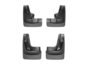 Picture of WeatherTech 2015+ Ford Edge No Drill Mudflaps - Black