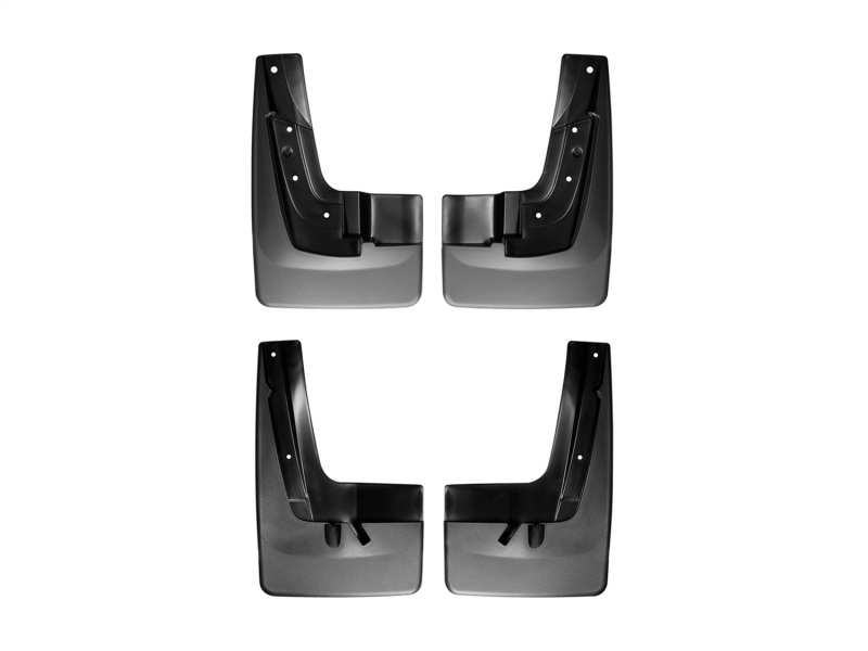 Picture of WeatherTech 13-16 GMC Acadia/Acadia Denali No Drill Mudflaps - Black