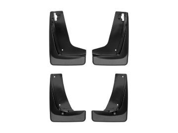 Picture of WeatherTech 18-24 Chevrolet Equinox No Drill Mudflaps - Black