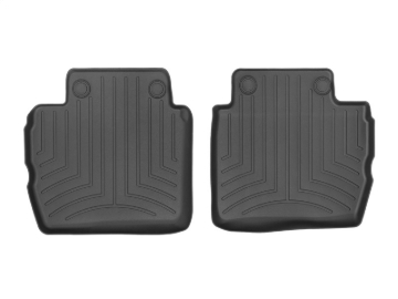 Picture of WeatherTech WT FloorLiner-Rear-Blk Floor Mats - 442025