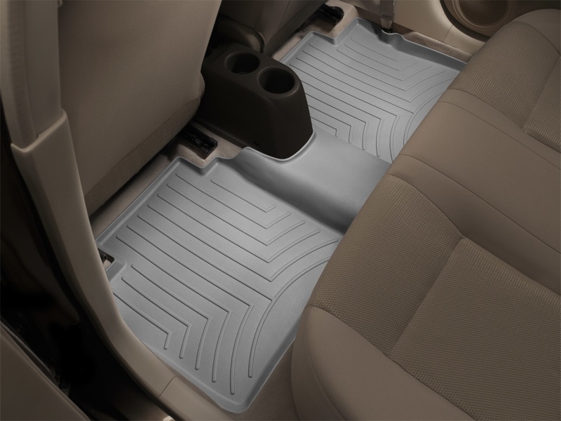 Picture of WeatherTech WT FloorLiner-Rear-Grey Floor Mats - 461364