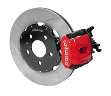 Picture of Wilwood 03-08 Audi A4 Caliper-Combination Parking Brake Rear 12.19 Rotor - Red