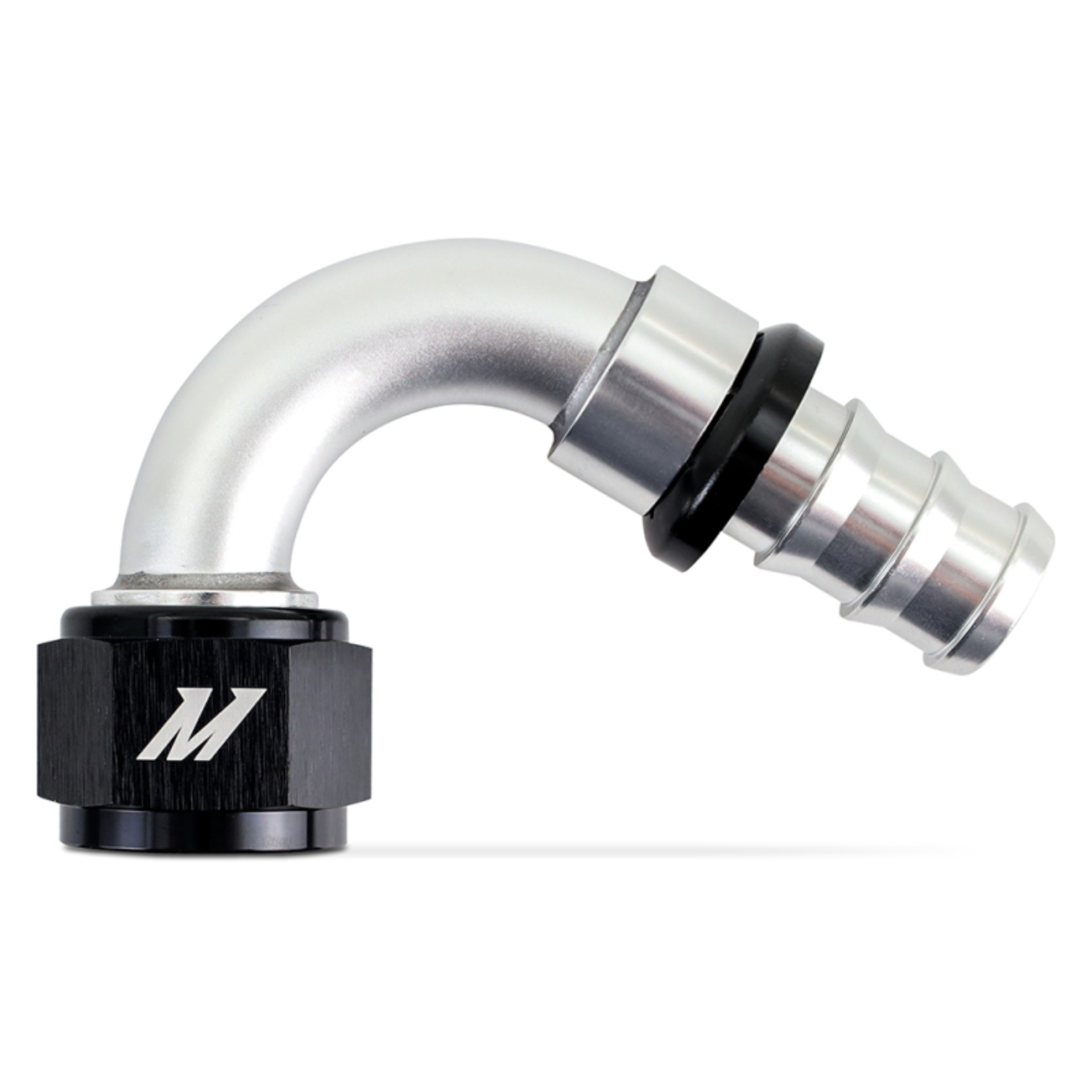 Picture of Mishimoto 120-Degree Push Lock Fitting -12AN
