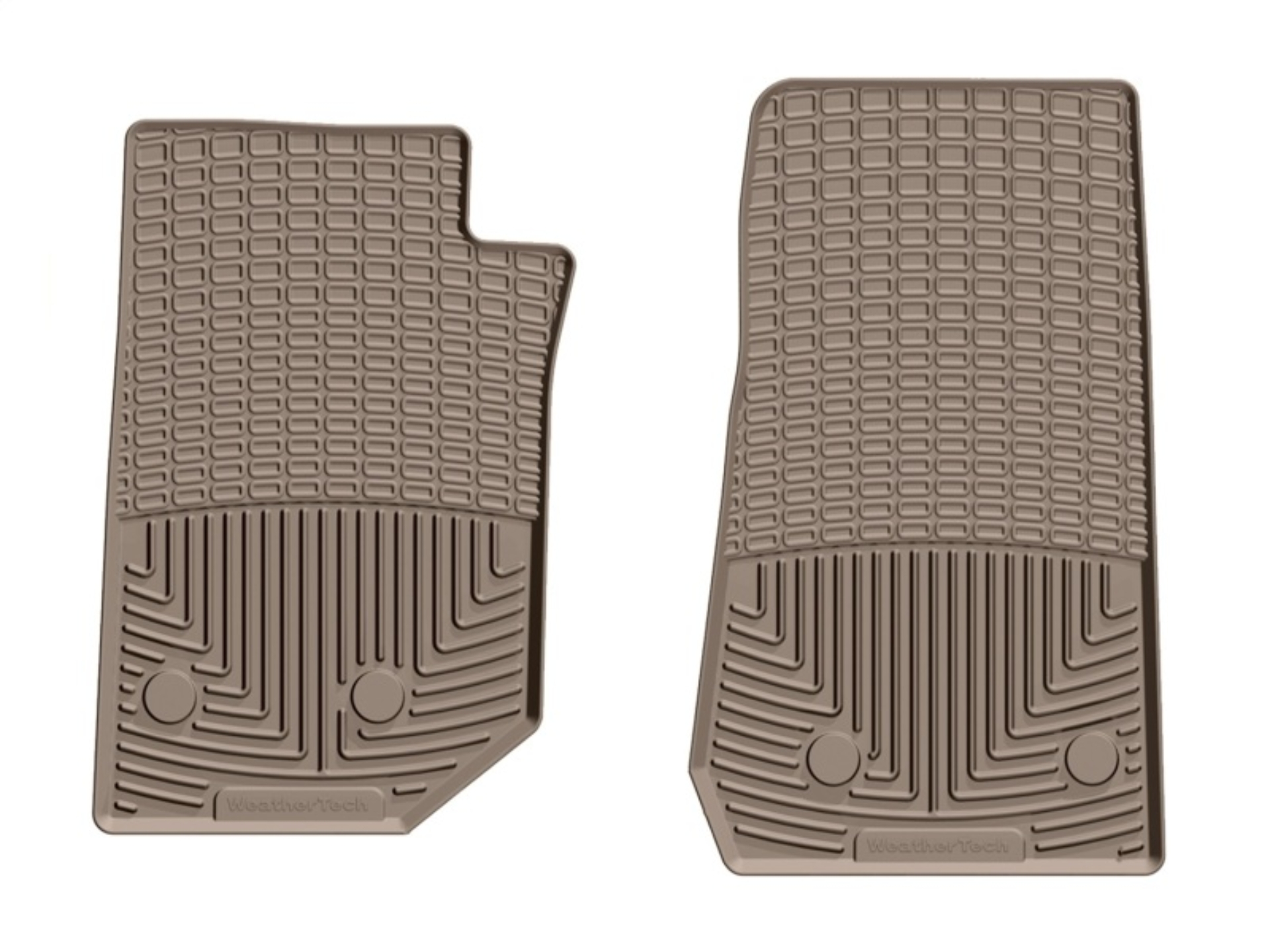 Picture of WeatherTech WT Rubber Mats-Front-Tan Floor Mats - W321TN
