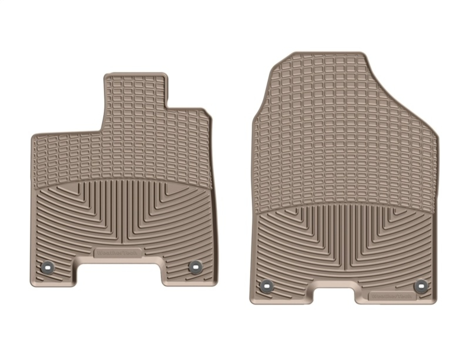 Picture of WeatherTech WT Rubber Mats-Front-Tan Floor Mats - W363TN
