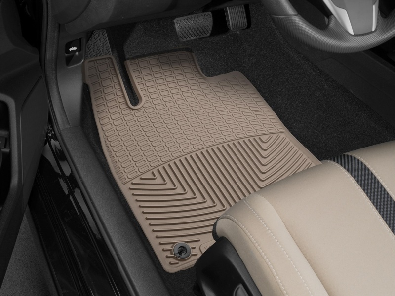Picture of WeatherTech WT Rubber Mats-Front-Tan Floor Mats - W390TN