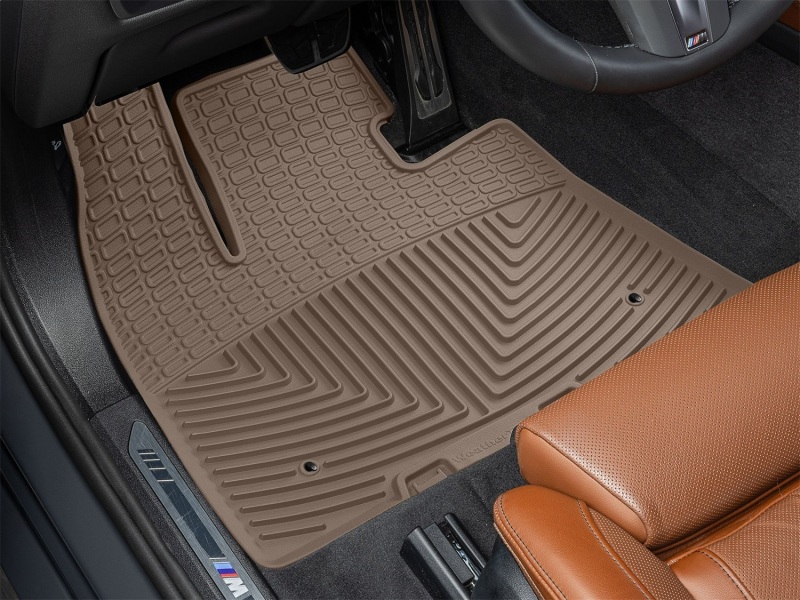 Picture of WeatherTech WT Rubber Mats-Front-Tan Floor Mats - W565TN
