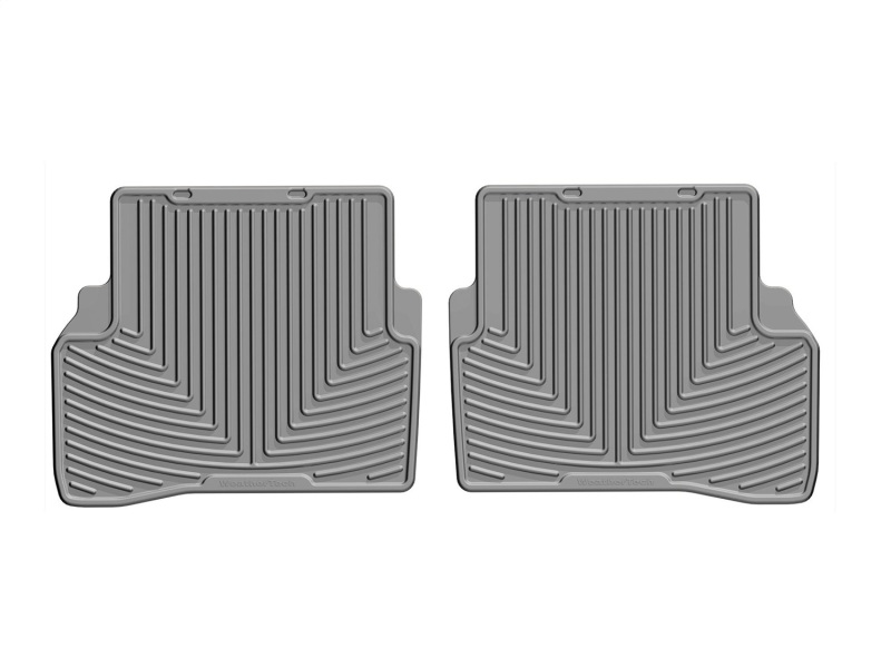 Picture of WeatherTech WT Rubber Mats-Rear-Grey Floor Mats - W432GR