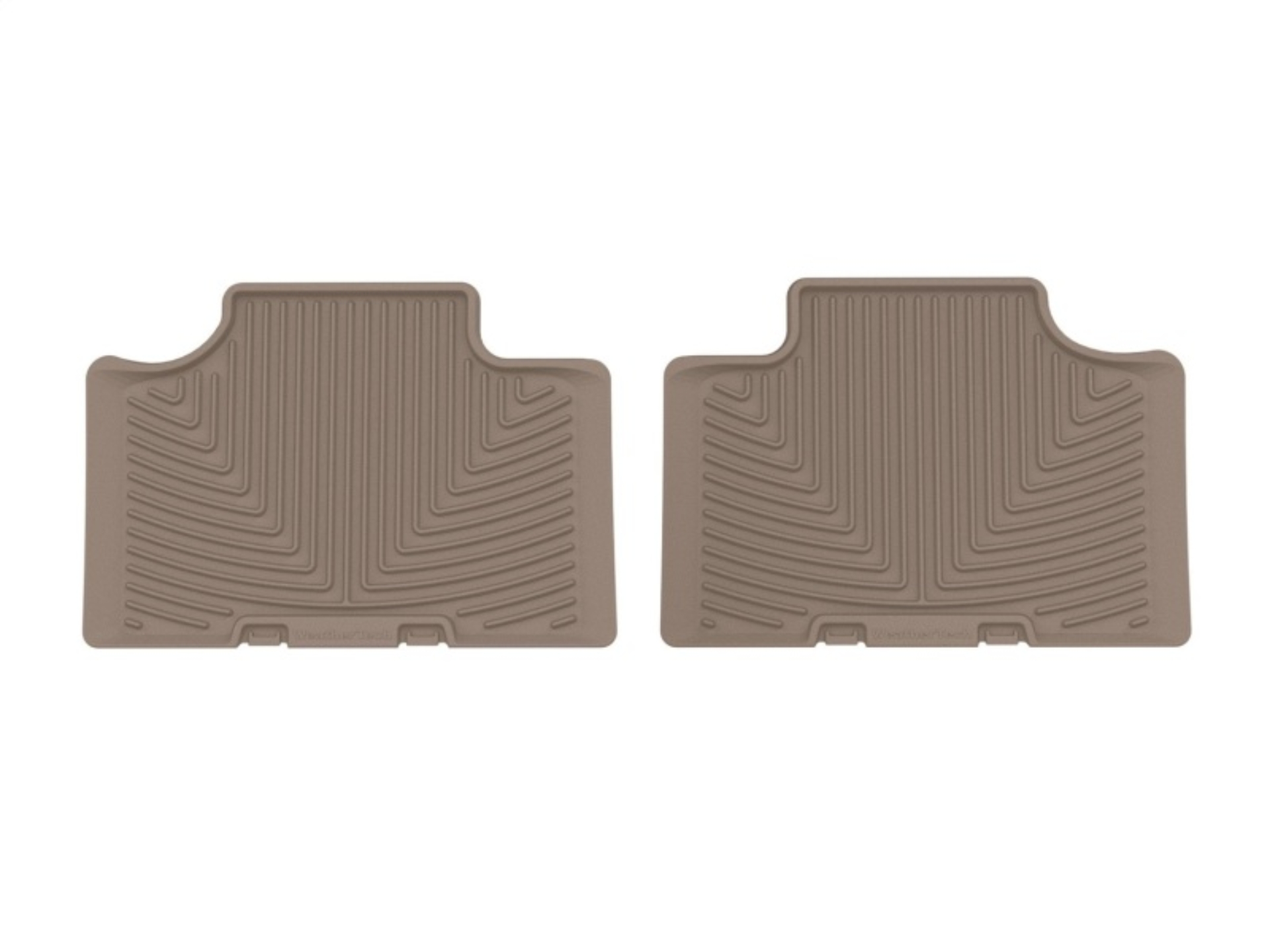 Picture of WeatherTech WT Rubber Mats-Rear-Tan Floor Mats - W585TN