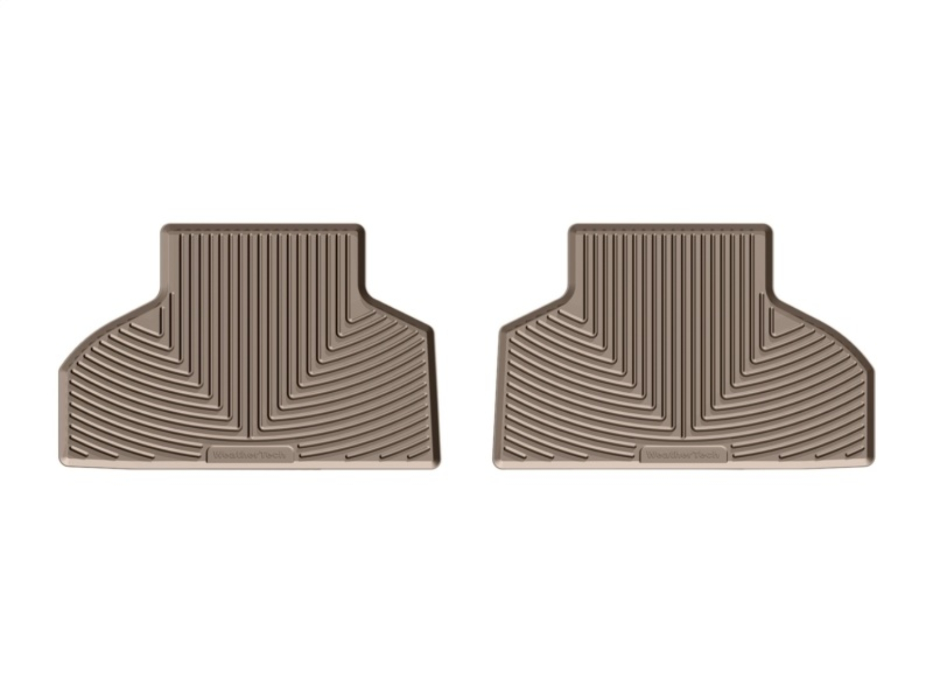 Picture of WeatherTech WT Rubber Mats-Rear-Tan Floor Mats - W326TN