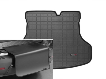 Picture of WeatherTech WT Cargo Liners-Black Floor Mats - 40591SK