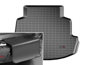 Picture of WeatherTech WT Cargo Liners-Black Floor Mats - 40668SK