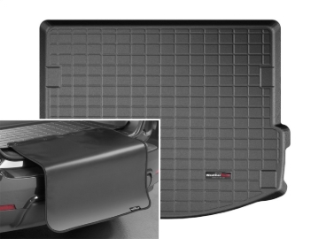 Picture of WeatherTech WT Cargo Liners-Black Floor Mats - 401345SK