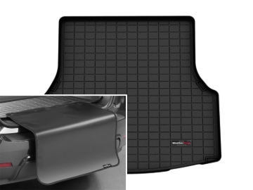Picture of WeatherTech WT Cargo Liners-Black Floor Mats - 401416SK