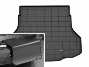 Picture of WeatherTech WT Cargo Liners-Black Floor Mats - 401411SK