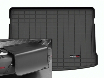 Picture of WeatherTech WT Cargo Liners-Black Floor Mats - 401386SK