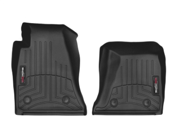 Picture of WeatherTech WT FloorLiner-Front-Blk Floor Mats - 4412241
