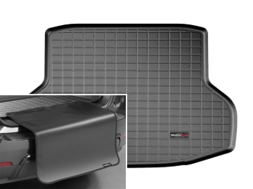 Picture of WeatherTech WT Cargo Liners-Black Floor Mats - 40849SK