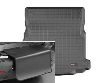 Picture of WeatherTech WT Cargo Liners-Black Floor Mats - 401222SK