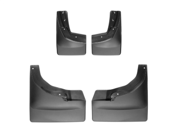 Picture of WeatherTech 2015+ Chevrolet Silverado 3500 No Drill Mudflaps - Black