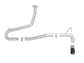 Picture of aFe Exhaust Axle Back - 49-37017NM-B