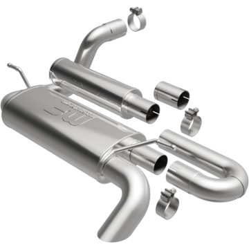 Picture of 19620-Overland Axle-Back Exhaust System Jeep