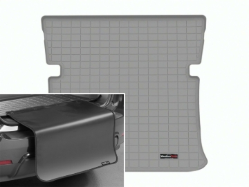 Picture of WeatherTech 2023 Mercedes-Benz EQS SUV Cargo w/ Bumper Protector - Black