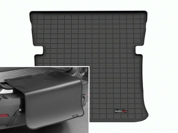 Picture of WeatherTech WT Cargo Liners-Black Floor Mats - 401562SK