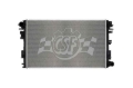 Picture of CSF 19-22 Dodge RAM 2500/3500 Turbo Diesel (w/o High output engine) OEM Plastic  Alum Radiator