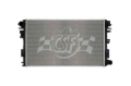 Picture of CSF 19-22 Dodge RAM 2500/3500 Turbo Diesel (w/o High output engine) OEM Plastic  Alum Radiator