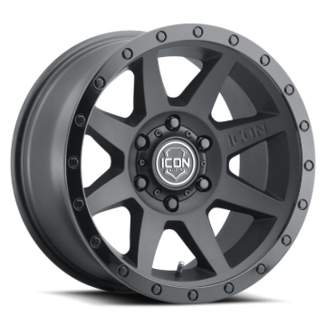 Picture of ICON Rebound 17x8.5 5x5 -6mm Offset 4.5in BS 71.5mm Bore Double Black Wheel
