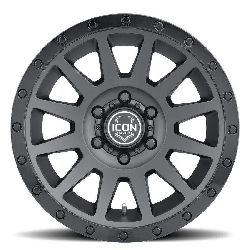 Picture of ICON Compression 18x9 6x5.5 25mm Offset 6in BS 95.1mm Bore Double Black Wheel