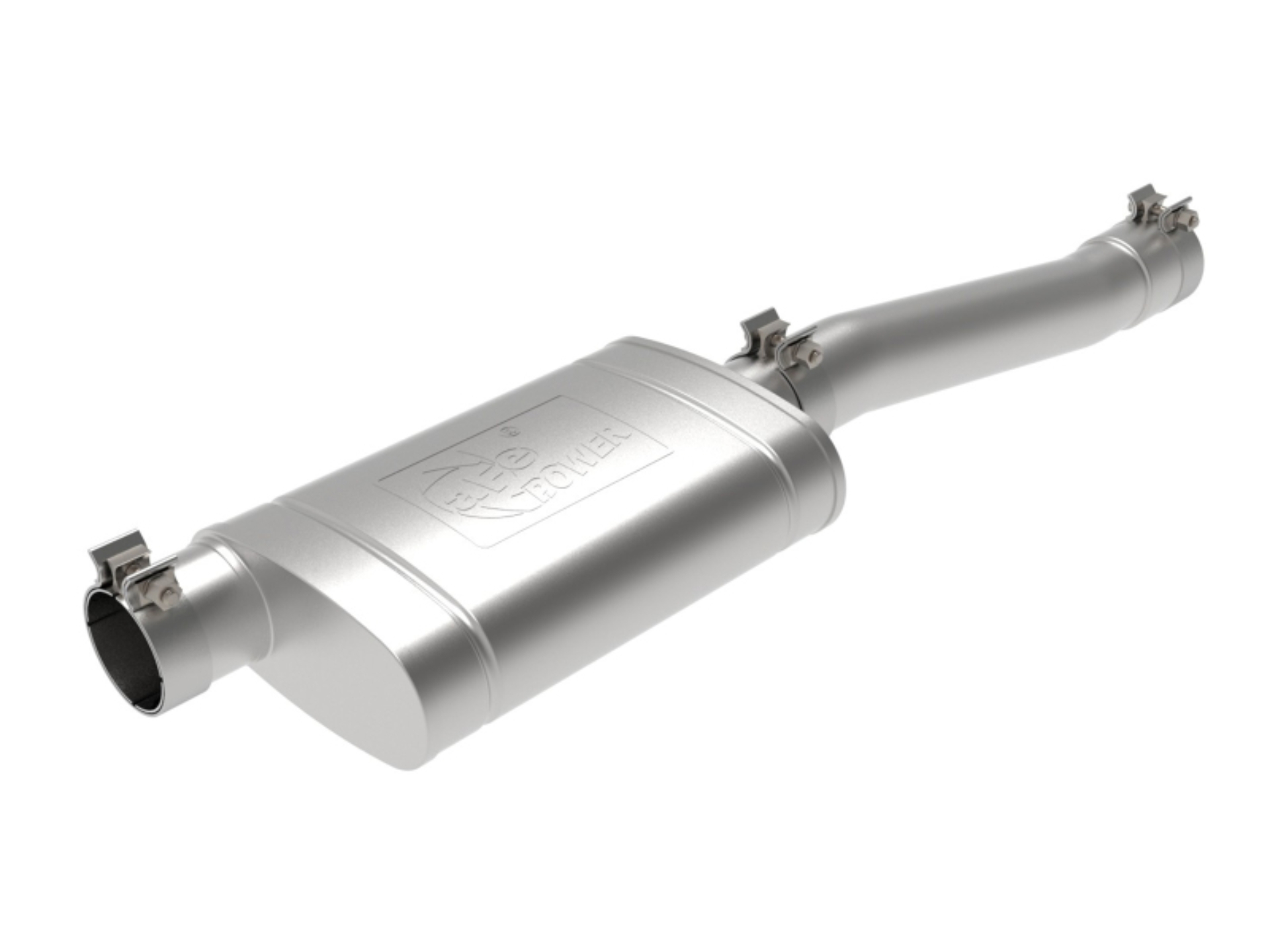 Picture of aFe 20-21 GM Trucks (V8-6.2L) 409 Stainless Steel Muffler Upgrade Pipe