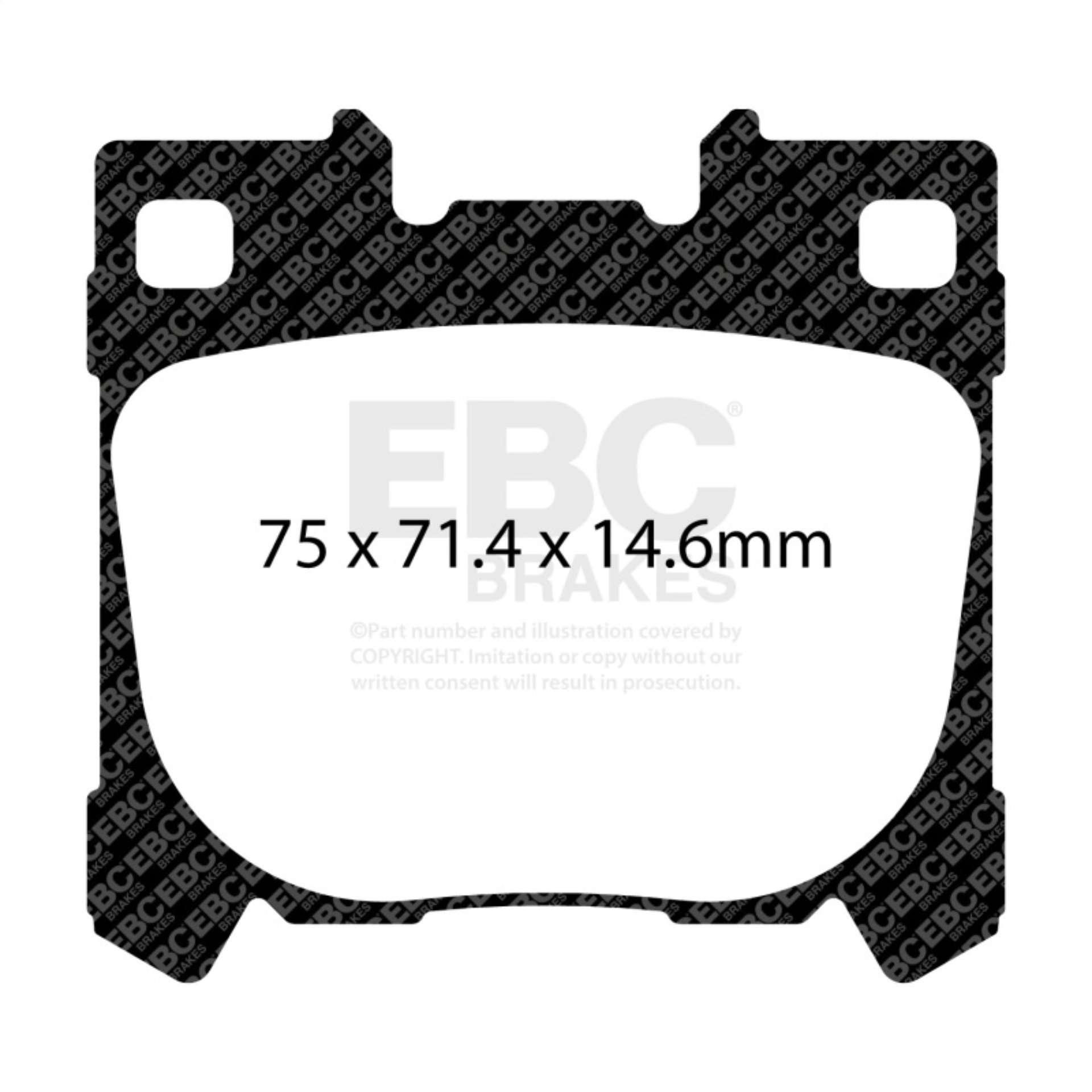 Picture of EBC Bluestuff Brake Pad Sets - DP52431NDX