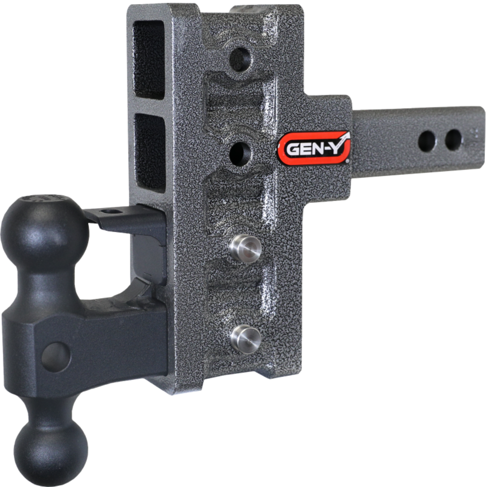 Picture of Gen-Y Mega Duty 2in Shank 5in Offset Drop 2K TW 16K Hitch w/GH-051 Dual-Ball/GH-032 Pintle Lock
