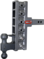 Picture of Gen-Y Mega Duty 2in Shank 7.5in Offset Drop 16K Hitch w/GH-051 Dual-Ball/GH-032 Pintle Lock