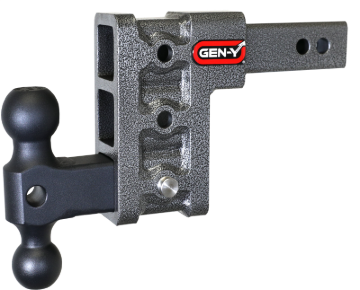 Picture of Gen-Y Mega Duty 2in Shank 5in Drop 1.5K TW 10K Hitch w/GH-031 Dual-Ball