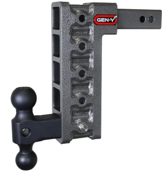 Picture of Gen-Y Mega Duty 2in Shank 10in Drop 1.5K TW 10K Hitch w/GH-031 Dual-Ball