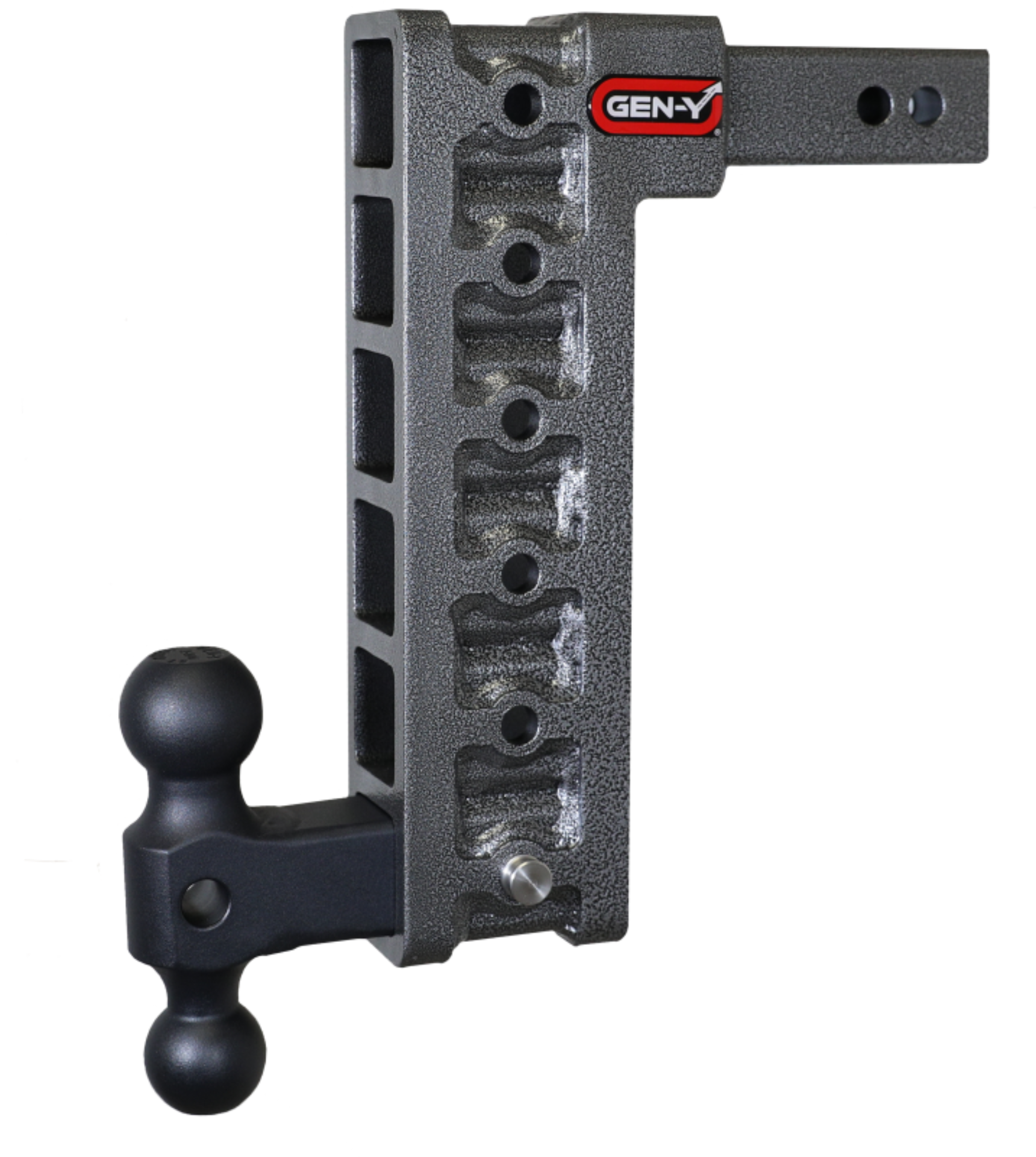 Picture of Gen-Y Mega Duty 2in Shank 12.5in Drop 10K Hitch w/Dual-Ball (Use w/Stabilizer Kit GH-0100)