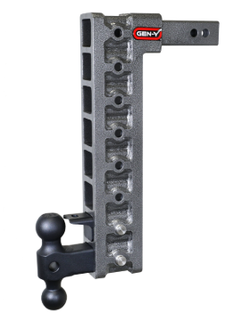 Picture of Gen-Y Mega Duty 2in Shank 17.5in Drop 10K Hitch w/Dual-Ball/Pintle Lock/Stabilizer Kit