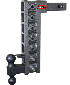 Picture of Gen-Y Mega Duty 2in Shank 15in Drop 10K Hitch w/GH-031 Dual-Ball/GH-032 Pintle Lock