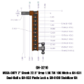Picture of Gen-Y Mega Duty 2in Shank 22.5in Drop 10K Hitch w/Dual-Ball/Pintle Lock/Stabilizer Kit