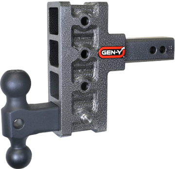 Picture of Gen-Y Mega Duty 2in Shank 5in Offset Drop 1.5K TW 10K Hitch w/GH-031 Dual-Ball
